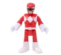 Imaginext Pieza de repuesto para Fisher-Price inspirado en Power Rangers Playset DYR14 - Figura de repuesto Red Power Ranger Jason Lee Scott