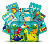 Imaginjoy Libro Montessori 1 Año Busy Board 2 Años Sensorial Bebé Interactivo Tablero Busy Book Paneles Niños 3 Años Actividades Libros Educativo Manualidades Estimulación Aprendizaje Juguete Infantil