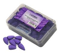 IMAGO 70 conos de incienso en diferentes variantes de aroma a elegir, conos de humo naturales, para flujo de humo, reflujo de humo, fuente (lavanda)