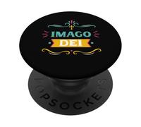Imago Dei Imagen De Dios Cristiano Génesis 1:27 Versículo Bíblico PopSockets PopGrip Adhesivo