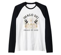Imago DEI - Imagen DE Dios - Latín - Teología Reformada Camiseta Manga Raglan