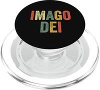 Imago Dei Imagen de Dios Seguidor Génesis Creación Versículo de la Biblia PopSockets PopGrip para MagSafe