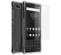 iMak, Carcasa para BlackBerry KEY2 de Silicona + Protector de pantalla