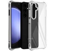 iMak, Carcasa para Samsung Galaxy S24 FE Bumper monedas Transparente