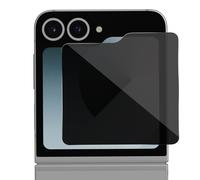 iMak Cristal para pantalla externa del Z Flip 6 anti-espía dureza 9H,