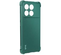 iMak Funda antigolpes para Xiaomi Poco X6 Pro Silicona, Verde oscuro