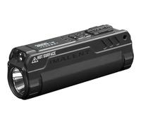 IMALENT BL50 Linterna Led Recargable 3,600 Lúmenes, con Luz Blanca y UV, Mini Linterna de Alto Rendimiento - 6 Modos, Pantalla OLED para Camping, Senderismo, Ciclismo, Emergencias (NEGRO)