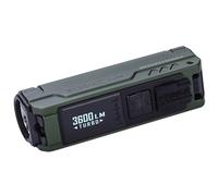 IMALENT BL50 Linterna Led Recargable 3,600 Lúmenes, con Luz Blanca y UV, Mini Linterna de Alto Rendimiento - 6 Modos, Pantalla OLED para Camping, Senderismo, Ciclismo, Emergencias (VERDE)