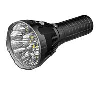 IMALENT MS18 LED Linterna Táctica 100,000 Lúmenes Recargable Lámpara Linterna de Alta Potencia USB 1350 Metros, 18 CREE LED, 8 Modos pantalla OLED, Impermeable IP56 Excursión Camping Montañismo
