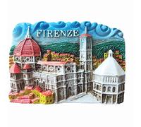 Imán 3D Firenze Florence Italy Souvenir para nevera, decoración del hogar y la cocina, imán para nevera Firenze Florence