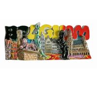 Imán 3D para nevera de Bélgica, recuerdo de viaje, decoración del hogar, colección creativa de manualidades