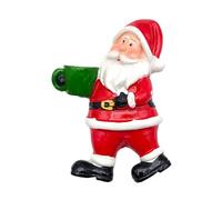 Imán 3D para nevera de Papá Noel, imán decorativo navideño, perfecto para la cocina, pizarra magnética u oficina, idea de regalo y decoración navideña (MOD 7)