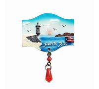 Imán 3D para nevera de Puerto Rico Estados Unidos, regalo para decoración del hogar y la cocina, imán para nevera de Puerto Rico América