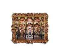 Imán 3D para nevera, diseño de mezquita de Córdoba