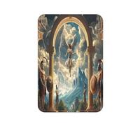 Imán acrílico para nevera, diseño de dioses y héroes mitológicos griegos antiguos, impresión completa, para pizarra, decoración de oficina, taquilla, también para coche