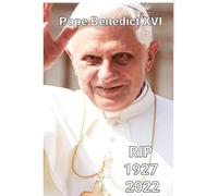 Imán conmemorativo para nevera con memoria del Papa Benedicto XVI Papa Benedetto hecho a mano, idea de regalo 6 x 7 cm aproximadamente (02)