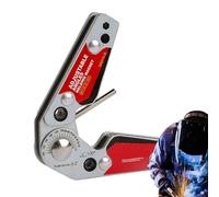 Imán Cuadrado para Soldadura - Sujetaláminas Ajustable En Ángulo De 20° A 200° | Equipo Magnético de Posicionamiento con Conmutación para Astilleros, Granjas, Construcción, Tuberías, Techos y