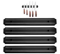 Iman cuchillos de cocina pared 4 uds 33 cms soporte cuchillos cocina imán cuchillo de cocina iman para cuchillos en pared imán para cuchillos de cocina soporte magnetico cuchillos