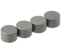 Imán de Alta Temperatura Magnetizado Diametralmente Para Motores Y Motores Eléctricos, Turbo Maquinaria Y Sensores - 6mm de Diámetro x 4mm de Espesor - 0.3kg - Paquete de 4