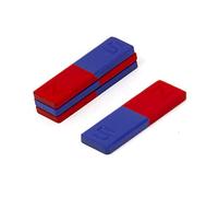 Imán De Barra De Ferrita De 16 X 4 X 50 Mm De Largo con Norte Y Sur Identificados (Paquete De 4)