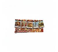 Imán de Córdoba para Nevera | Souvenir de Madera con Relieve 3D | Recuerdo de Viaje con Mezquita y Patios | Decoración para Frigorífico | Regalo Original de España