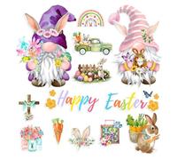 Imán de de - Juego de imanes de Vacaciones de Pascua, Lindos gnomos de Conejito, Pegatina Impermeable para, decoración Divertida para | para el hogar, Cocina, buzón, refrige