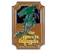 Imán de el señor de los anillos the green dragon (enamel) 7 cm