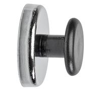 MAUL Imán con pomo de mango 3,6 x 2,4 cm – Fuerza adhesiva 5 kg, gancho/soporte para bolsas