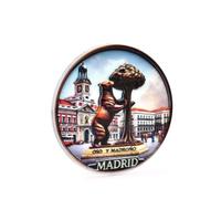 Iman de Madrid, iman Nevera madrileño, Puerta de Alcala, Oso y madroño, Cibeles, Metro de Madrid, Gran Via, monumentos