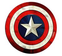 Imán de metal con escudo del Capitán América de Open Road Brands