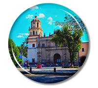 Imán de México Coyoacan Imán de nevera Pegatinas de imán de viaje Souvenir Metal abridor de botellas Imán decorativo