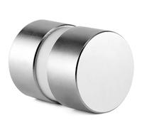 Imán de neodimio súper fuerte de 40 x 20 mm, disco de imán permanente N52, imanes de tierras raras más fuertes y potentes del mundo, dos piezas