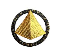 Imán de nevera 3D con diseño de pirámide de Egipto para recuerdo de la decoración del hogar y la cocina, imán de nevera de Egipto