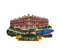 Imán de nevera 3D de Versalles Francia, regalo de recuerdo, de resina, hecho a mano, imán de nevera Versalles, colección de decoración para el hogar y la cocina