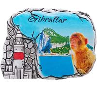 Imán de nevera Gibraltar para nevera, decoración de imán de resina para recuerdo, manualidades