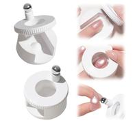 Imán de ojo de gato giratorio de 360°, fuerte, N40 CatEye Magnet esmalte de uñas, accesorios para uñas, diseño de uñas, con imán de bola, fuerza magnética uniforme y efecto brillante de ojo de gato y