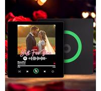 Imán de Refrigerador con Música Personalizado Reproductor de Música con Foto Portada Álbum Puede Reproducir Imán Personalizable para Nevera Parejas Decoración del Hogar Amantes de la Música