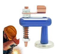 Imán de tierra de soldadura, clip de soporte magnético para soldadura, herramienta de soporte de soldadura resistente a altas temperaturas para obras de construcción