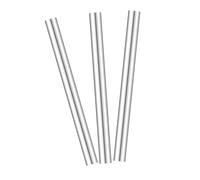 Imán de Uñas Barra Magnética de Metal Plata 3 Piezas