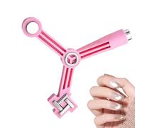 Imán de uñas - Crea fácilmente diseños de ojos de gato Stunning | Set 4 en 1 imanes profesionales portátiles | Para principiantes expertos salón casa viajes formas triángulo estrella cilindro