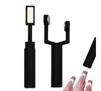 Imán de uñas de ojo de gato, herramienta multifuncional 3 en 1 en forma de Y, especial para diseños de corazones, atrae el esmalte de gel de ojos de gato y crea efectos brillantes, para el hogar