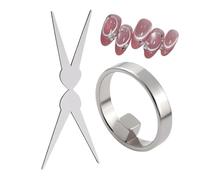 Imán de uñas - Herramienta de gel de doble cabeza para uso para resultados de salón | de campo magnético fuerte, dispositivo de modelado de patrones de precisión, kit de accesorios de belleza
