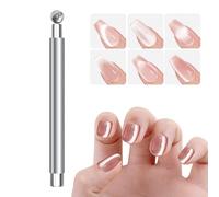 Imán de uñas para ojos de gatito: imán de artesanía de uñas para ojos de gatito con 2 consejos | Manicura Accesorios de belleza ergonómicos para profesionales de estudio de citas