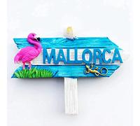 Imán decorativo para frigorífico, diseño de Mallorca, España, resina, manualidades
