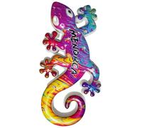 Imán decorativo para nevera, estilo Gecko, Menorca, España, recuerdo turístico, colección artesanal