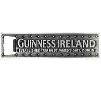 Imán del abrebotellas del metal del estilo de la viga de Guinness con el texto de Guinness Irlanda
