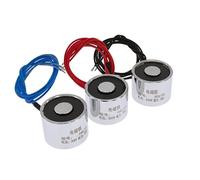 Imán eléctrico de cilindro P20/15 DC 5V 6V 12V 24V succión 3KG 30N electroimán solenoide 1 Uds(5V)
