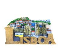 Imán Frigorífico Lisboa Alfama Portugal Catedral Arco Rua PT65