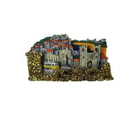 Imán Frigorífico Portugal Lisboa Catedral Lisboa Glitter L157