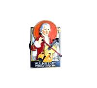 Imán Frigorífico Viena Austria W.A. Mozart Música AUT02